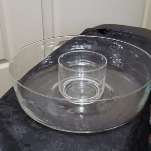 Chip n dip set by Princess House